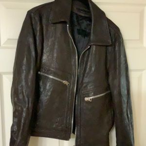 Tom Ford Leather Jacket Size 48